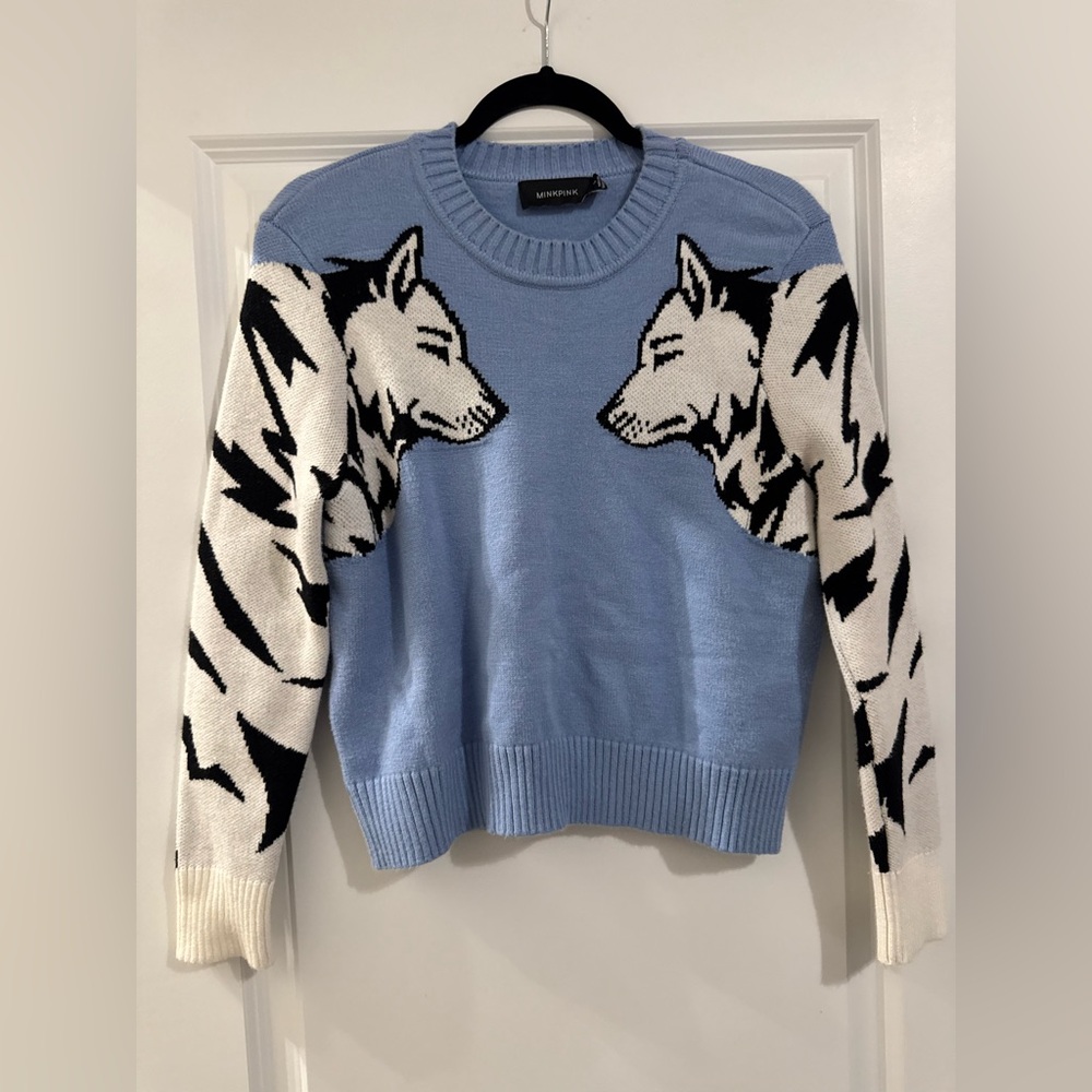 Mink pink sweater size S